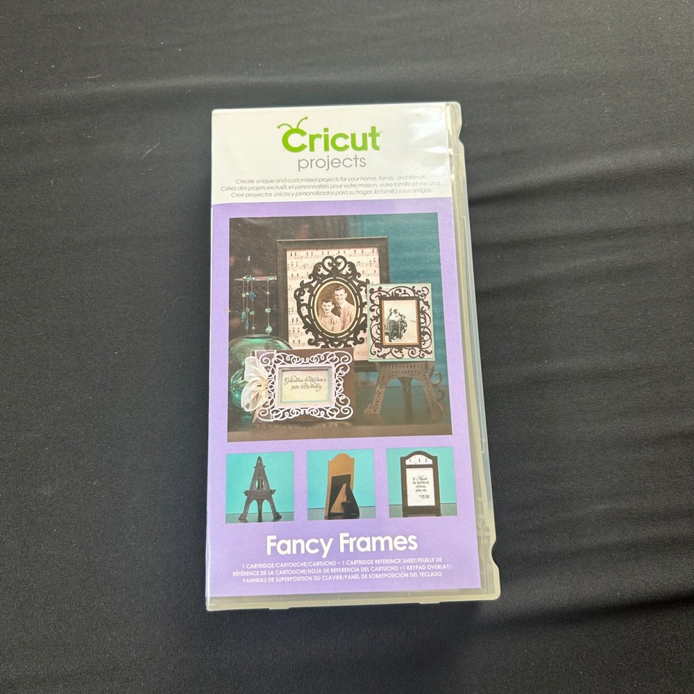 cricut projects fancy frames cartridge link status unknown
